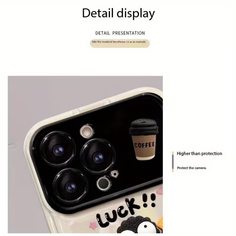 Case Coffee Peluche - iPhone 15 Pro Max