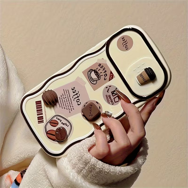 Case Coffee Push-Pull - iPhone 15 Pro