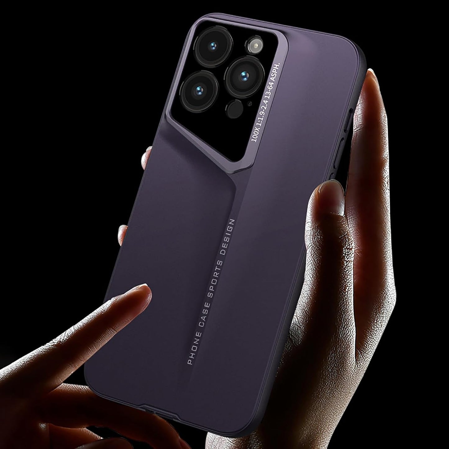 Case TPU Negocio - iPhone 15 Pro - Púrpura