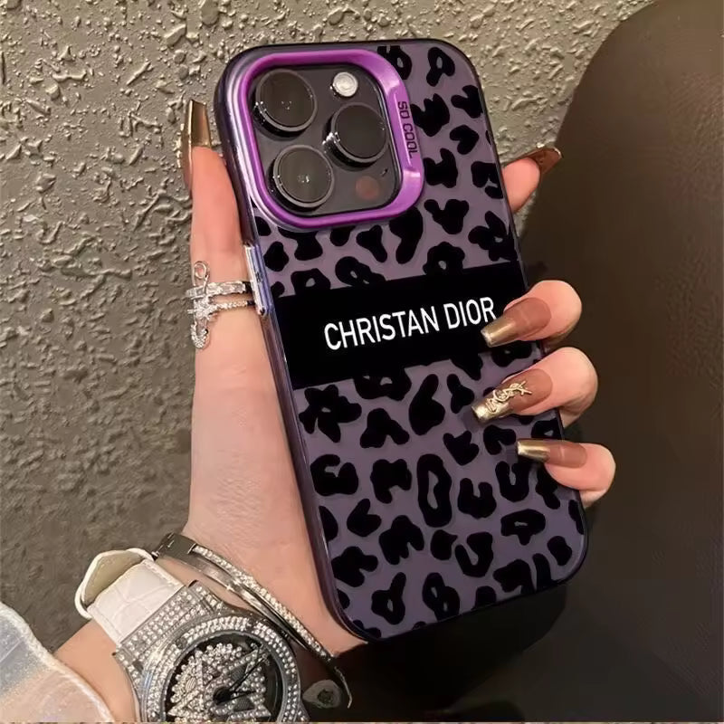 Case Leopardo - iPhone 14 Pro Max - Púrpura