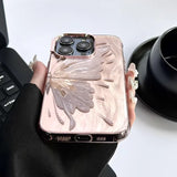 Case Mariposas Rosadas - iPhone 14 Pro Max - Diseño Femenino Luxury