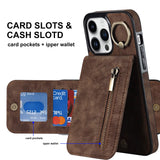Case Wallet - iPhone 14 - Marrón