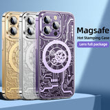 Case Dorado Luxury - iPhone 14 Pro Max - Acabado Gold Plating