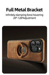 Case Cuero Genuino c/ MagSafe - iPhone 14 - Marrón