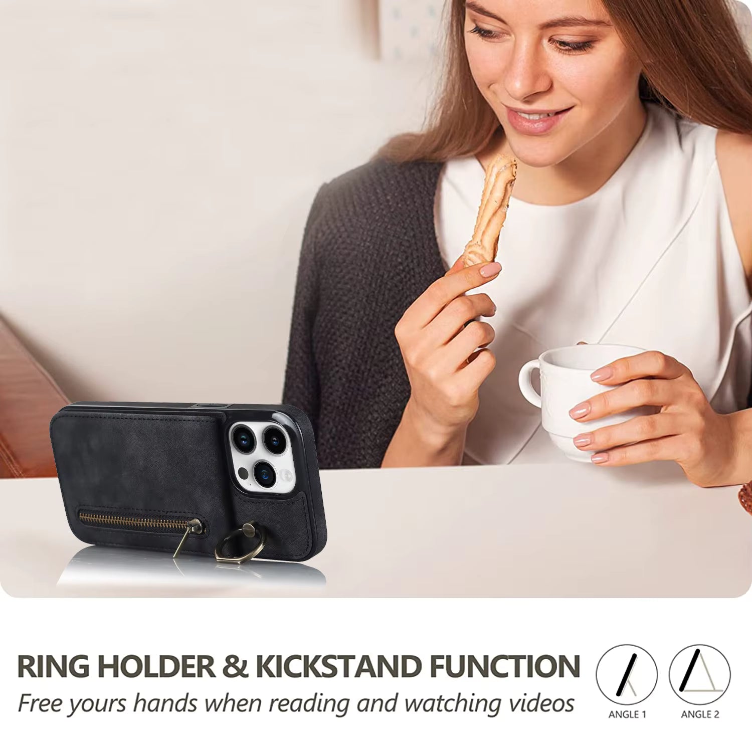 Case Wallet - iPhone 14 - Negro