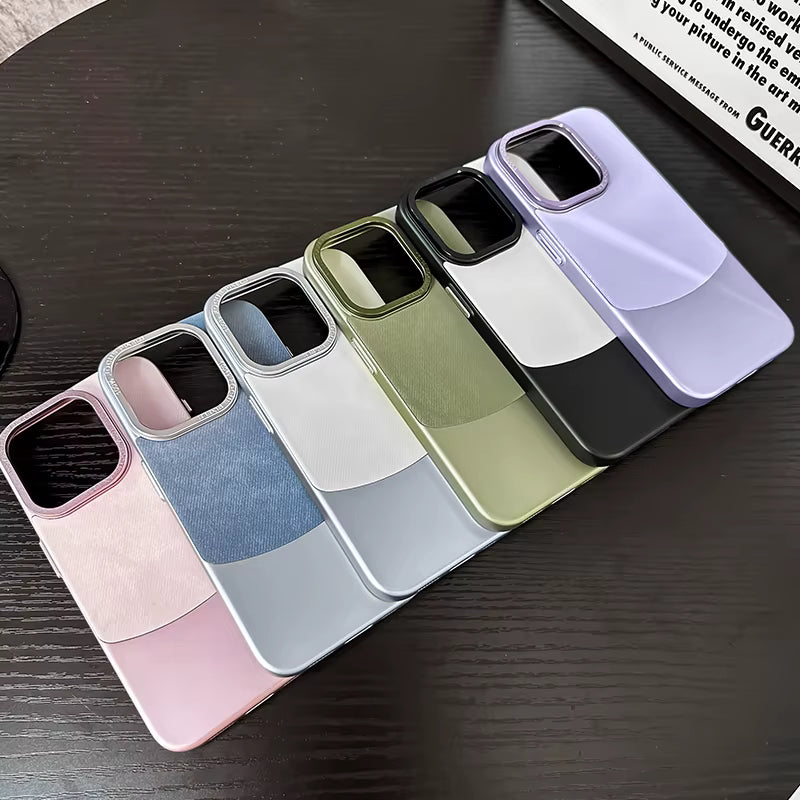 Case de Fibra de Carbono de Terciopelo - iPhone 14 Pro - Rosa