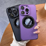 Case Metálico Luxury - iPhone 14 Pro Max - Púrpura