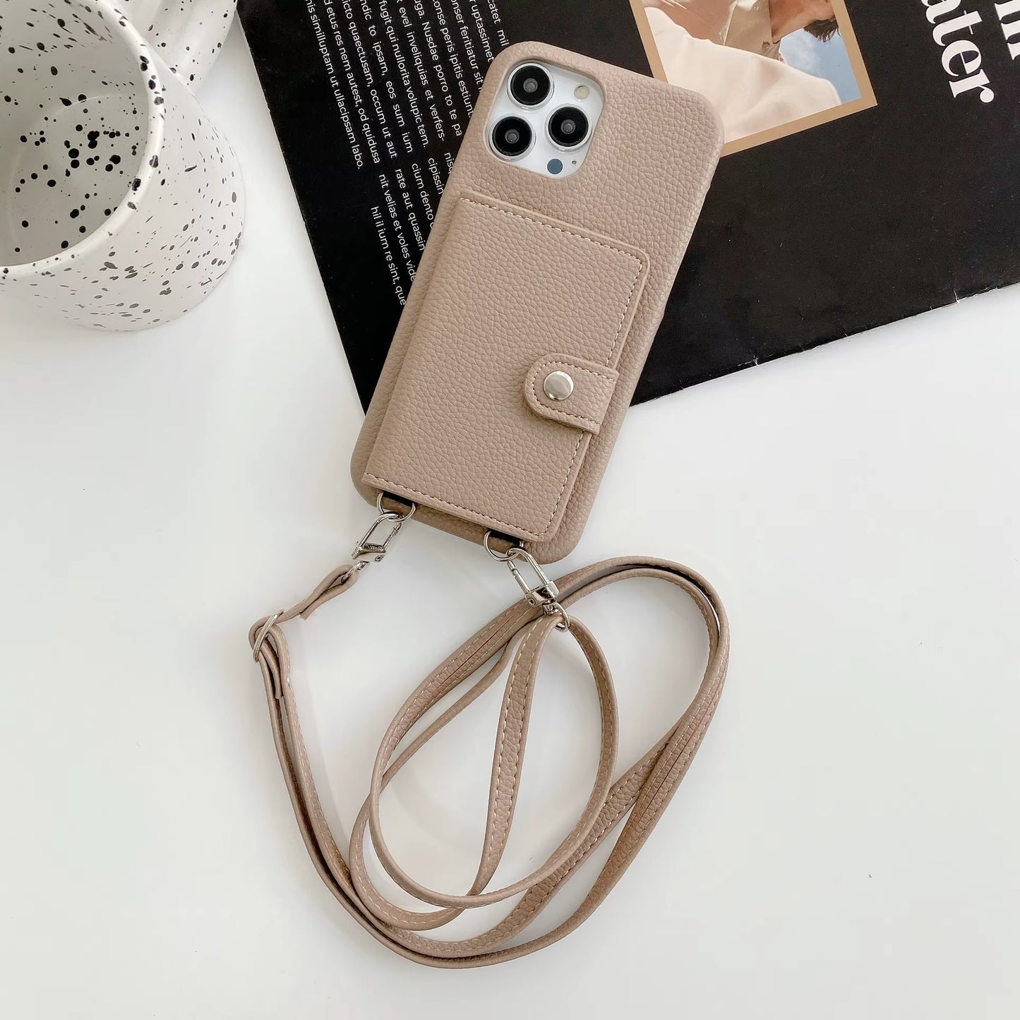 Case Crossbody - iPhone 14 Pro Max - Camello
