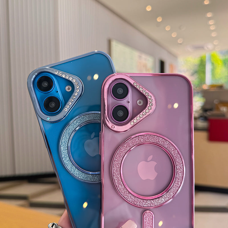 Casde Diamantes Brillantes - iPhone 15 Pro Max - Rosa