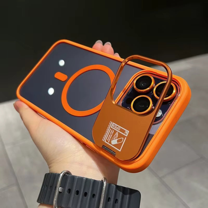 Case Cristal Premium - iPhone 15 Cristal Premium - Naranja