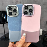 Case de Fibra de Carbono de Terciopelo - iPhone 14 Pro - Rosa