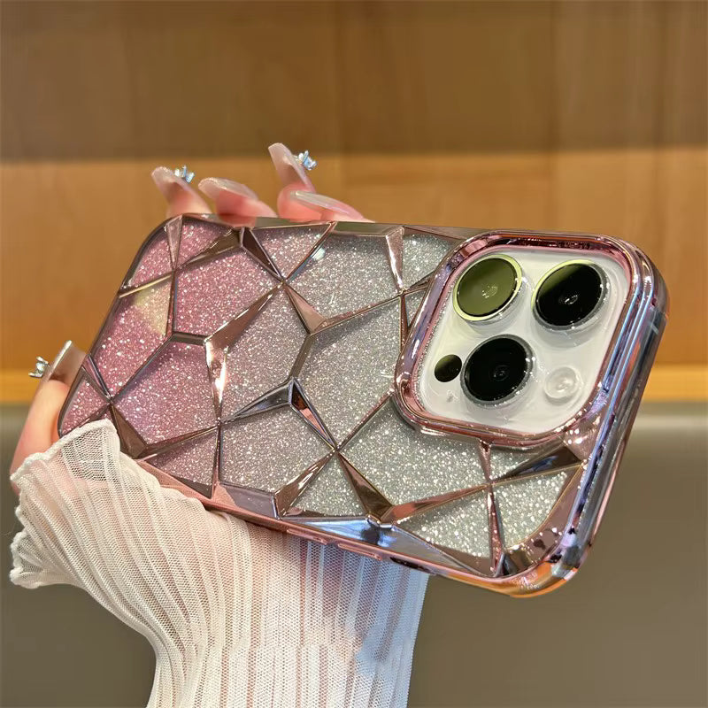 Case Bling Antigolpes - iPhone 14 - Rosa