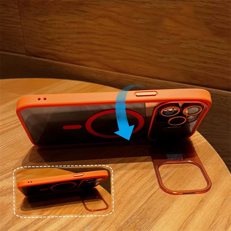 Case Cristal Premium - iPhone 15 Cristal Premium - Naranja