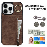 Case Wallet - iPhone 14 - Marrón