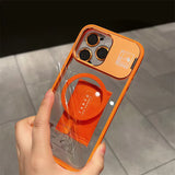 Case Cristal Premium - iPhone 15 Cristal Premium - Naranja