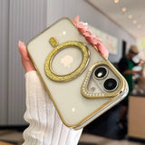Casde Diamantes Brillantes - iPhone 15 Pro - Oro