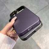 Case de Metal Premiu Luxury - iPhone 16 - Negro