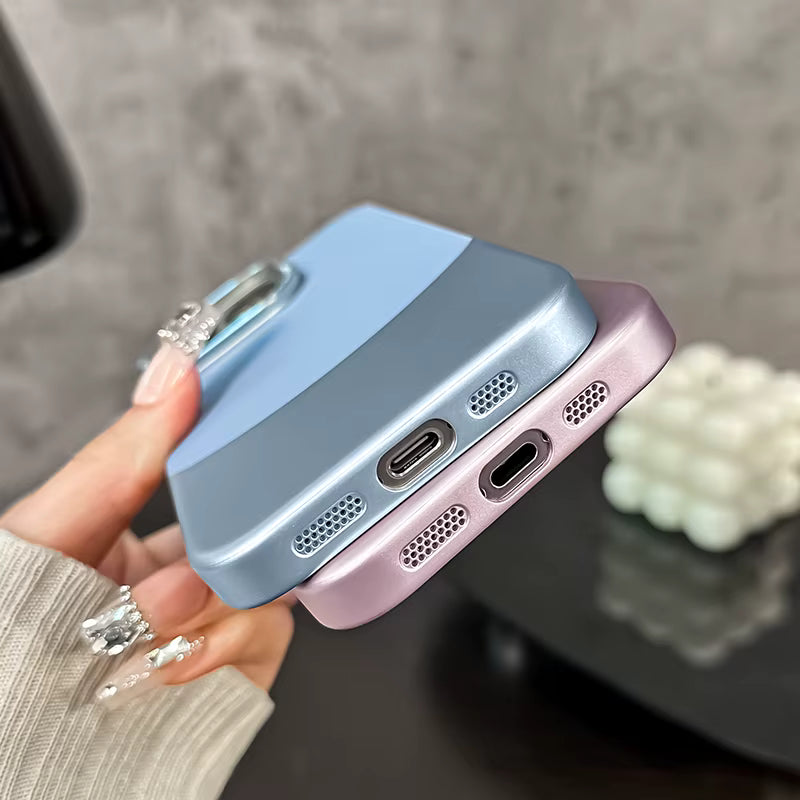 Case de Fibra de Carbono de Terciopelo - iPhone 14 Pro - Rosa