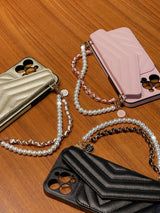 Case Bolso de Mano - iPhone 14 Pro Max - Dorado