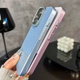 Case de Fibra de Carbono de Terciopelo - iPhone 14 Pro - Rosa