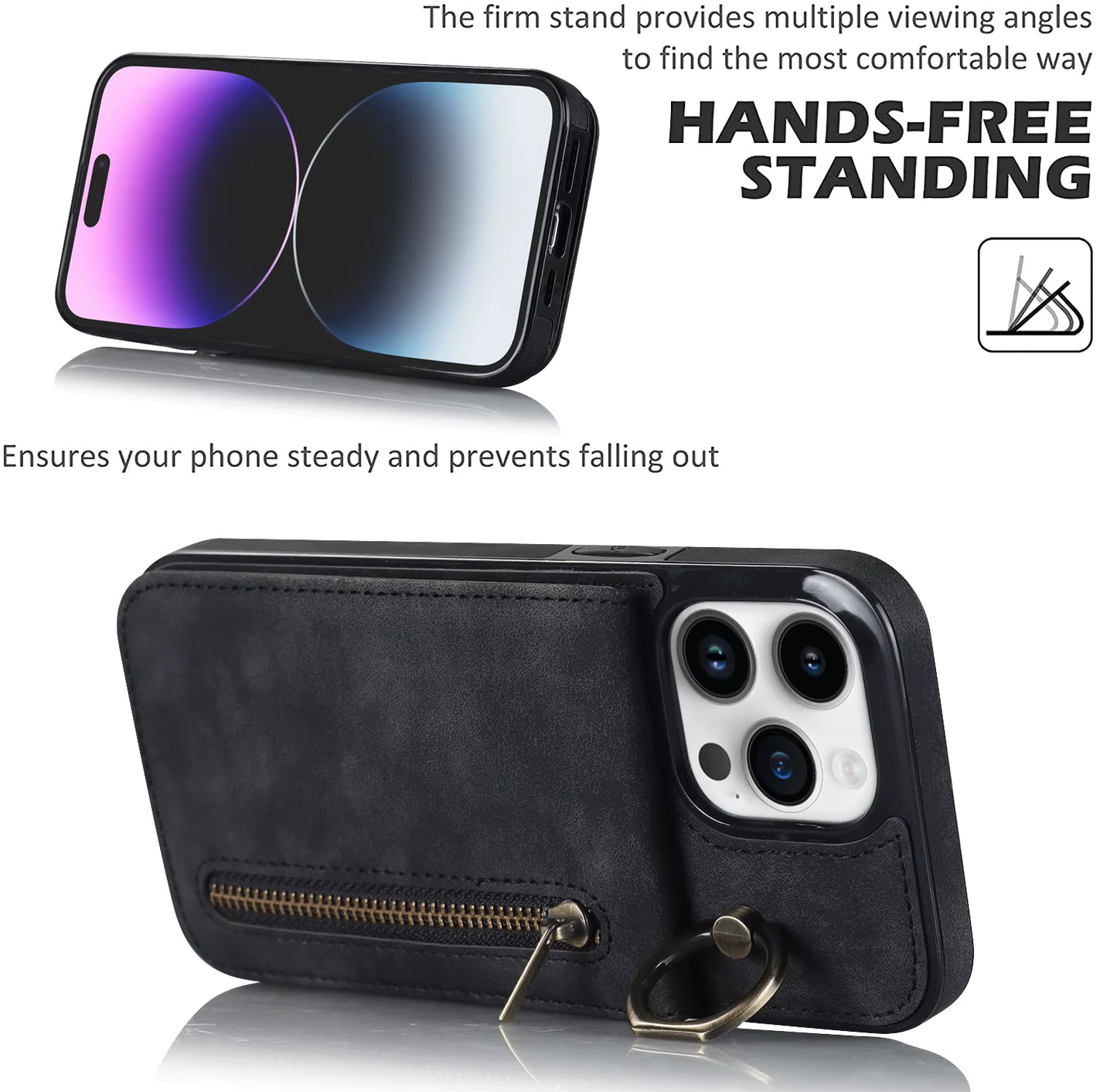 Case Wallet - iPhone 14 - Negro