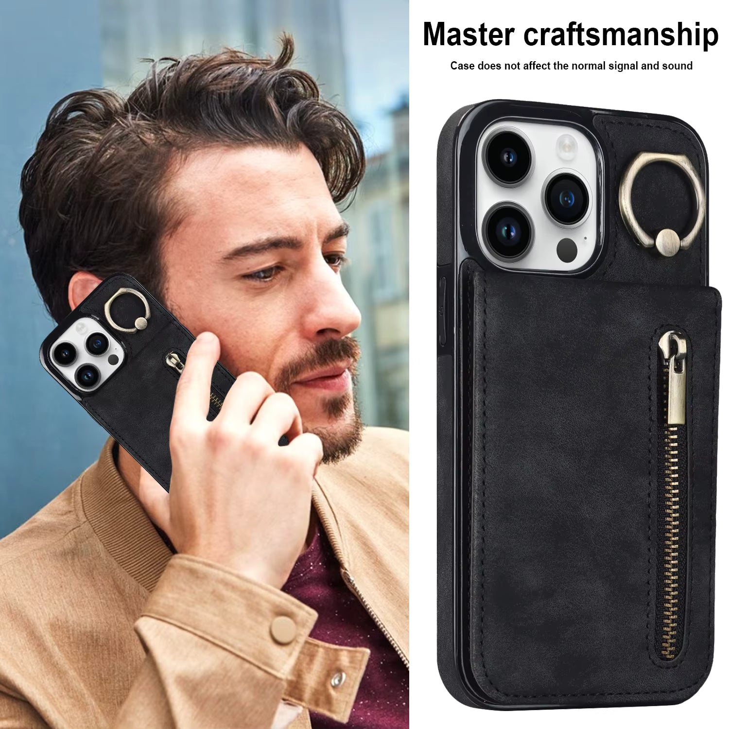 Case Wallet - iPhone 14 - Negro