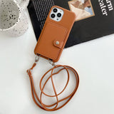 Case Crossbody - iPhone 14 Pro Max - Marrón