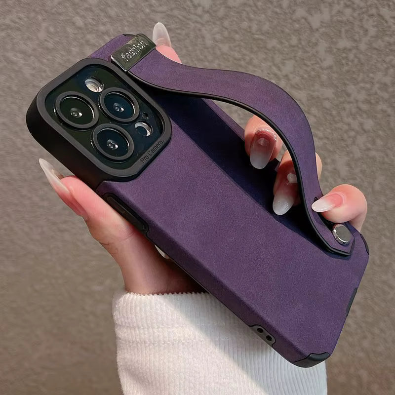 Case Piel de Cordero - iPhone 15 Pro Max - Dark Purple