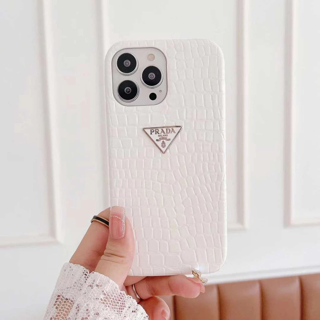 Case Cocodrilo - iPhone 14 Pro - Blanco